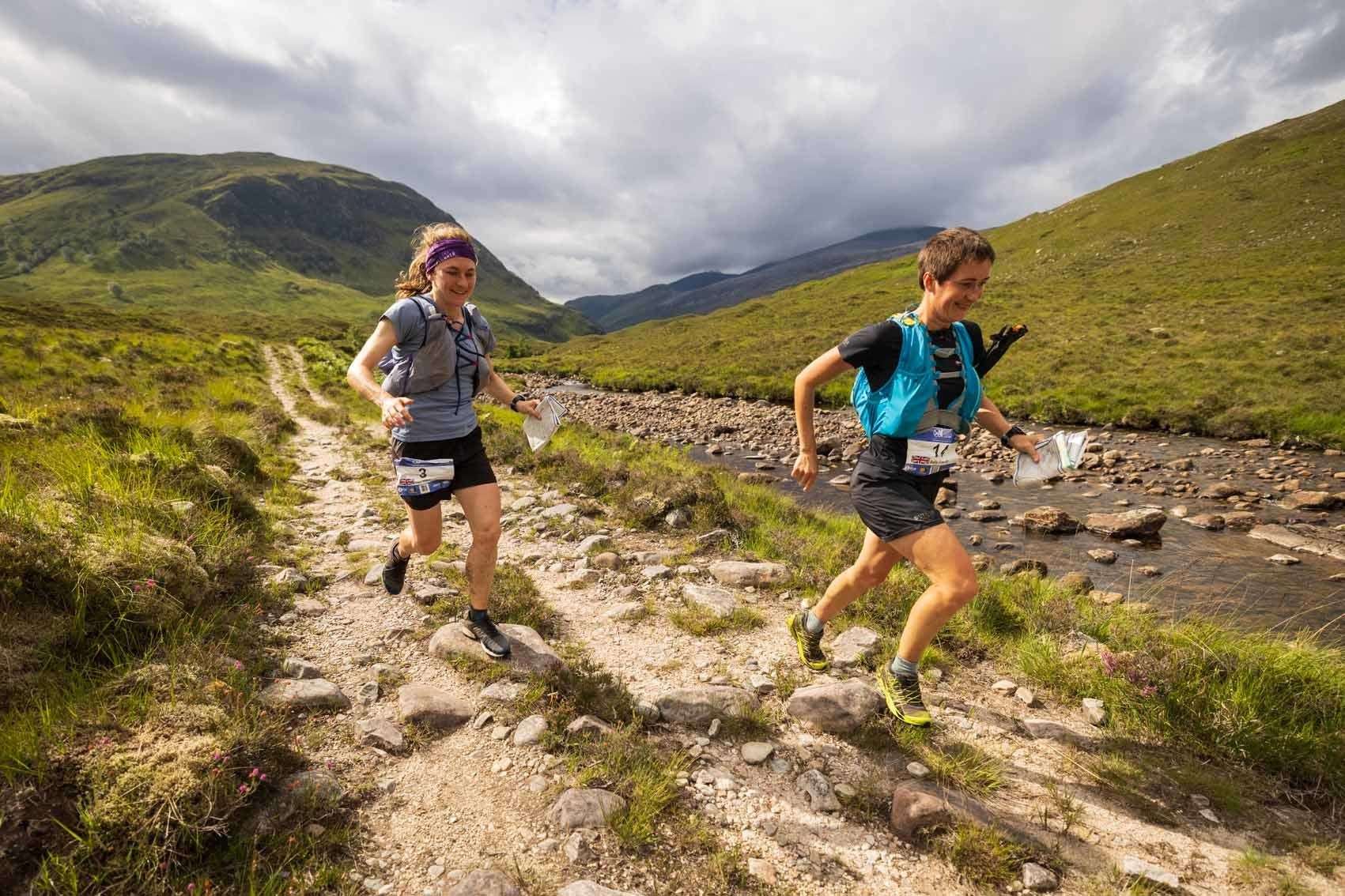 Lisa Watson and Sally Fawcett in last year's Cape Wrath Ultra. Picture: Cape Wrath Ultra/ No Limits Photography