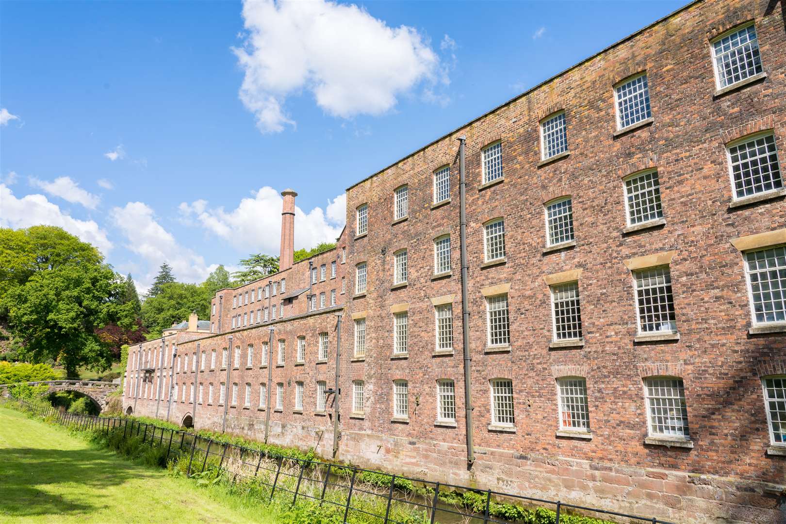 Quarry Bank Mill in Styal, Cheshire, England, is one of the best preserved textile mills of the Industrial Revolution and is now a museum of the cotton industry.