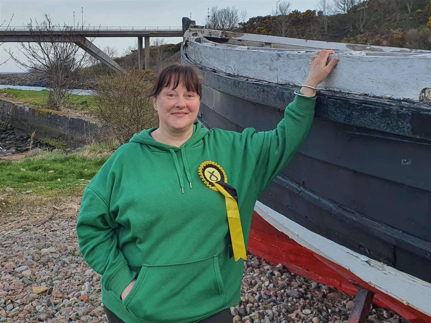 Leslie-Anne Niven (SNP) is standing in the East Sutherland and Edderton ward.