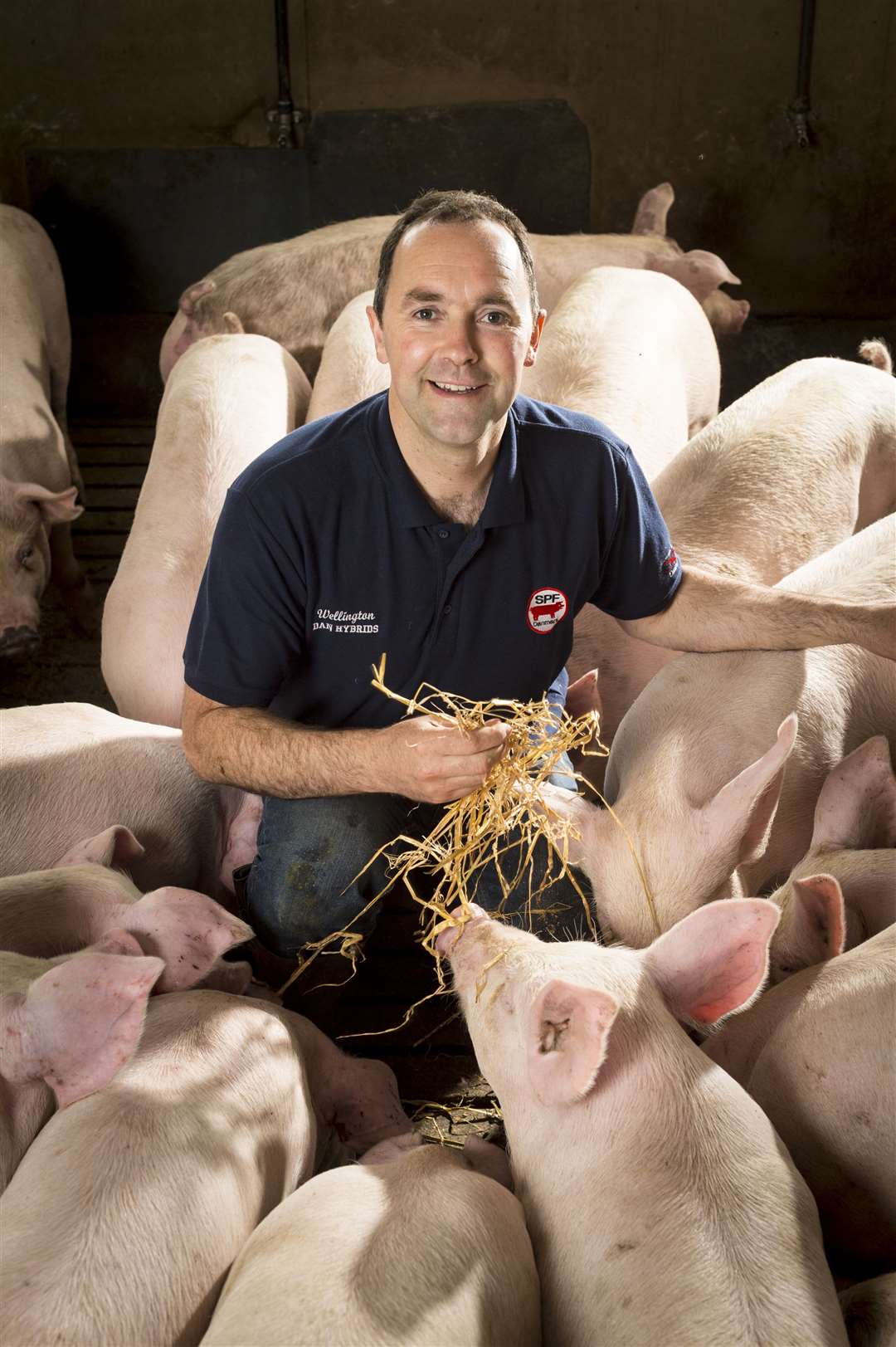 New vice president, Midlothian pig farmer Robin Traquair, who was a finalist in the Farmers Weekly Awards 2014.