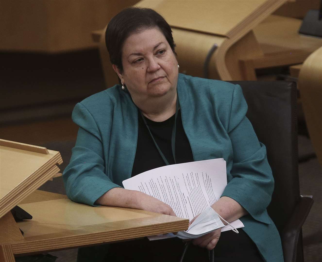 Dame Jackie Baillie said it is ‘clear’ the First Minister and his deputy have misled the Scottish Parliament (Fraser Bremner/Scottish Daily Mail/PA)