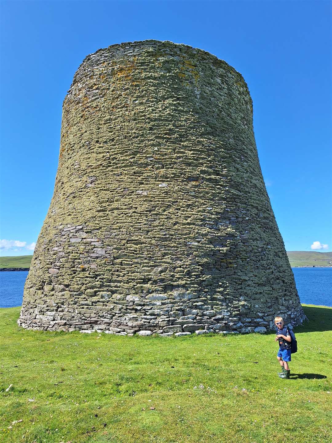 Mousa Broch in Shetland is the best preserved example anywhere. Picture: John Davidson