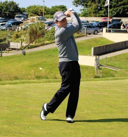 Tom Watson is playing Brora golf course this afternoon, having played Royal Dornoch yesterday.
