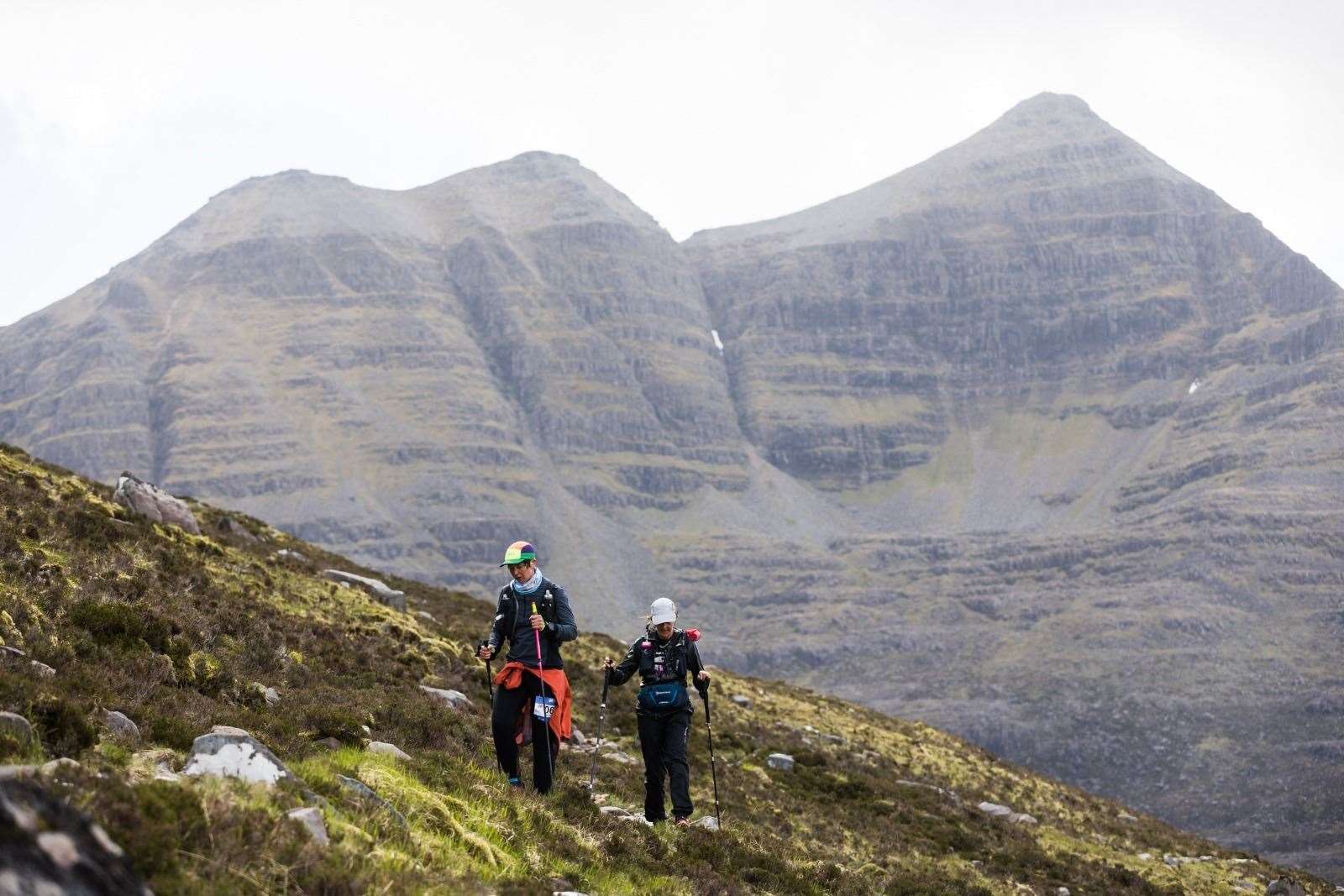 Torridon provided a spectacular backdrop for day four of the 2023 Cape Wrath Ultra. Picture: ©Cape Wrath Ultra® | No Limits Photography