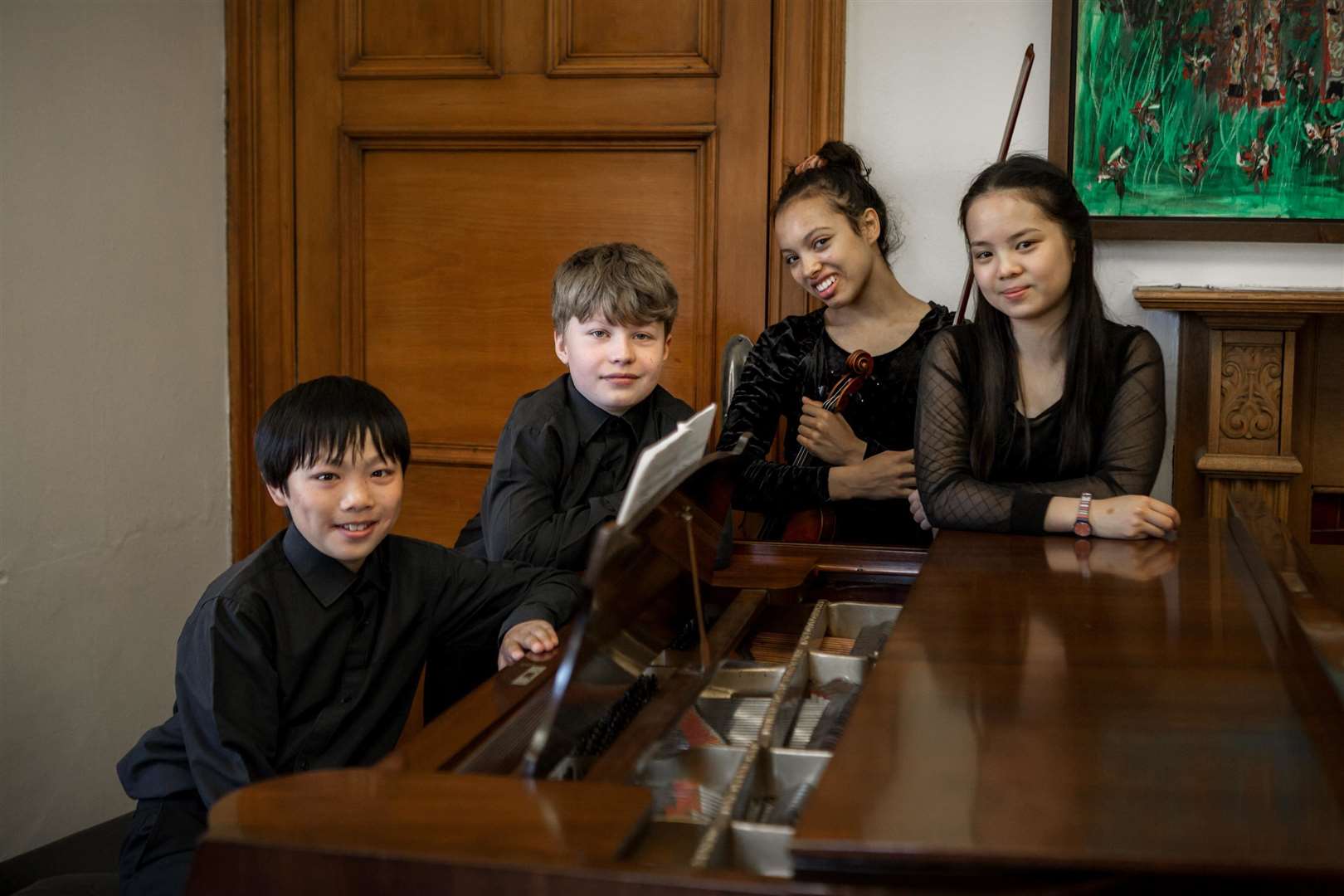 St Mary's Music School, Scotland's national music school, welcomes talented young musicians from Scotland.