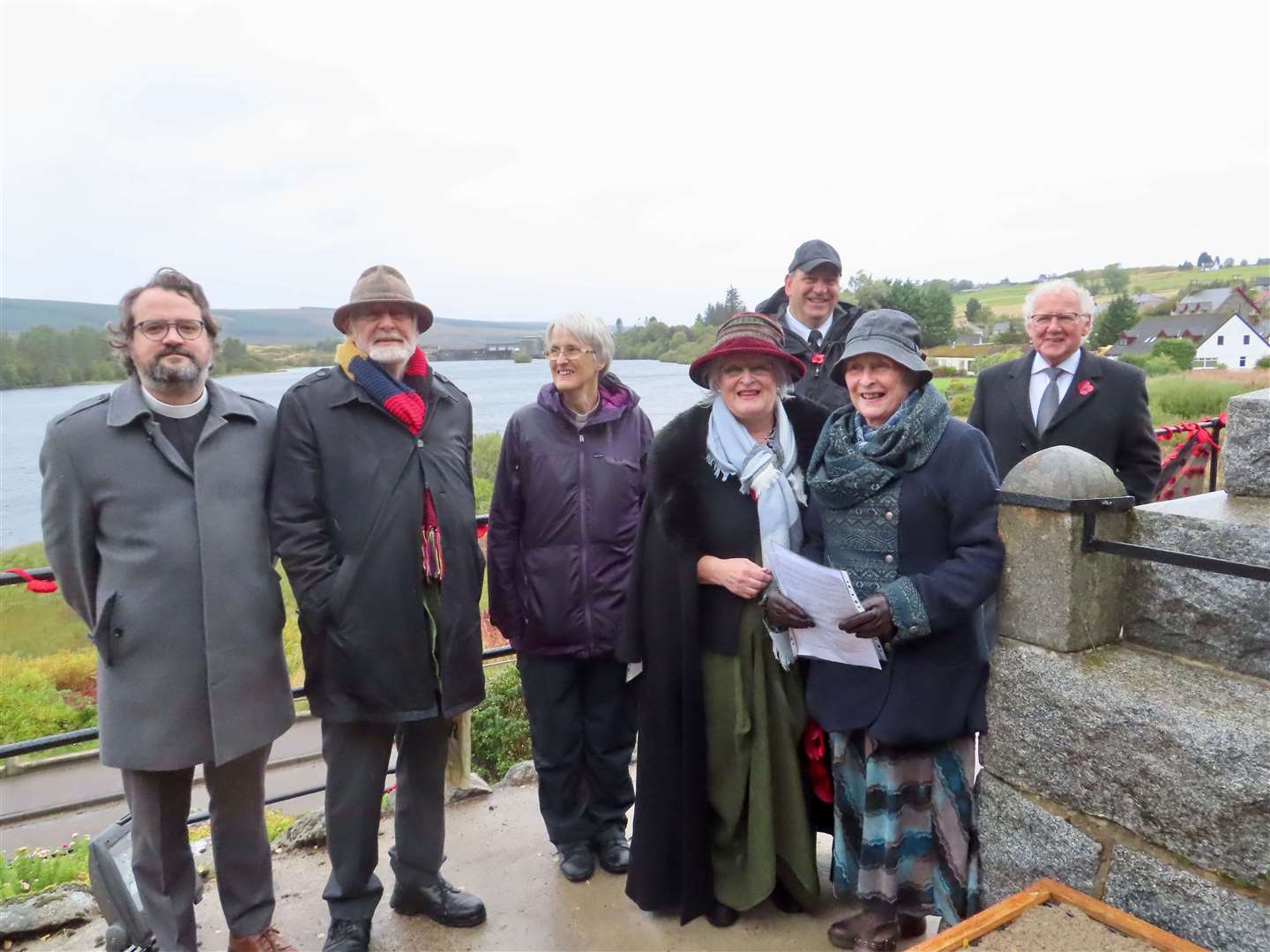 The service was led by Sandy Sutherland of Lairg Christian Fellowship and contributions were made by others. Picture: Tracie Drummond