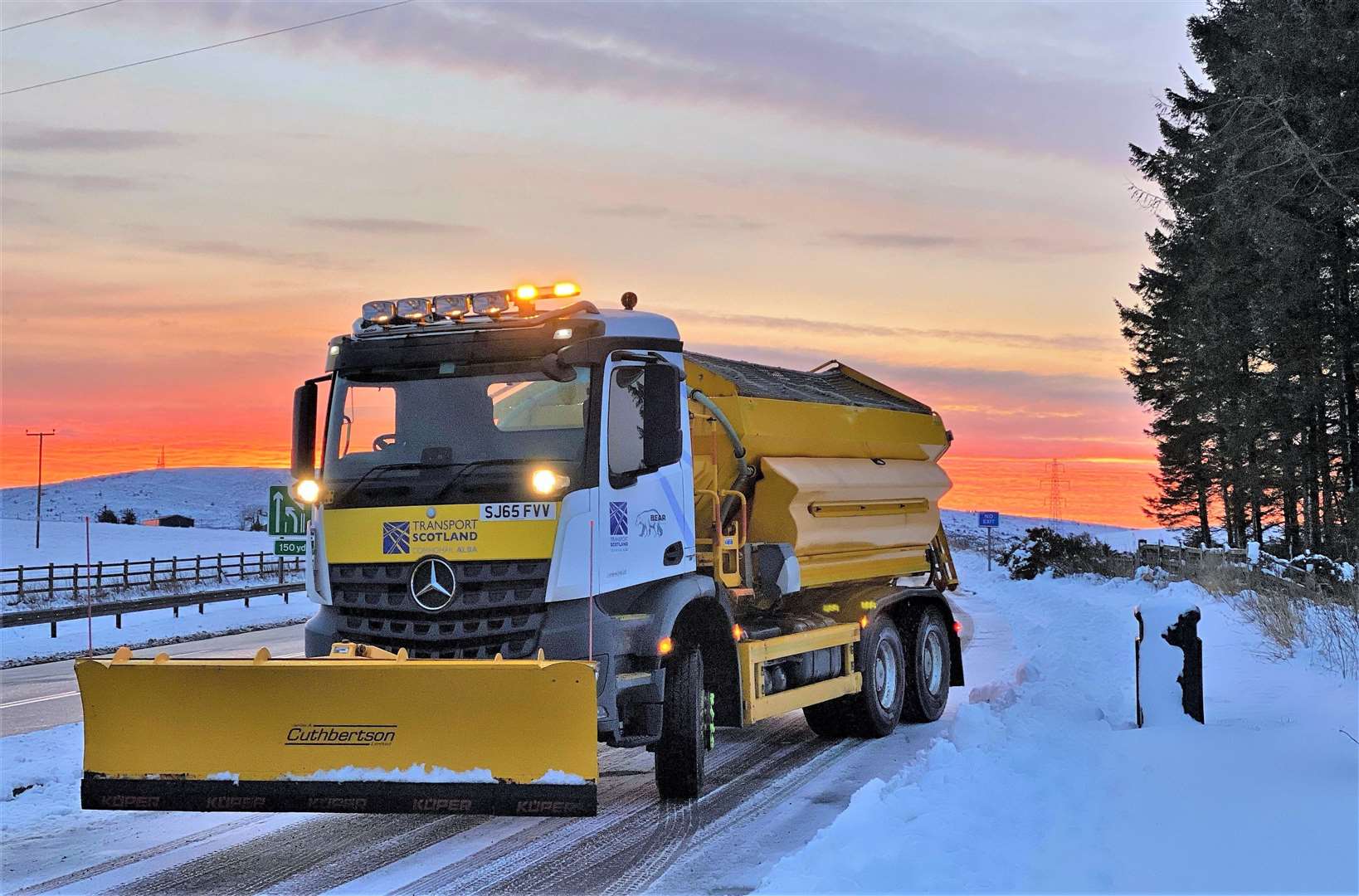 BEAR Scotland teams will be working hard to keep trunk roads safe this winter.