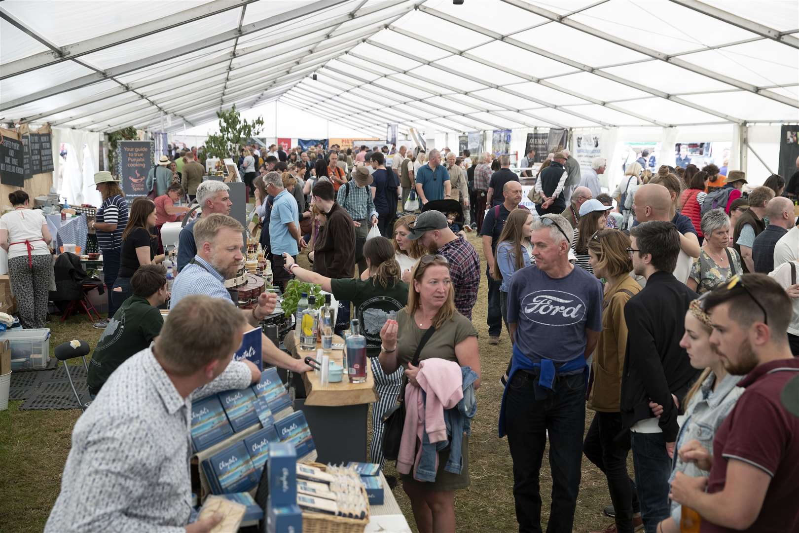 Visitors packed the 2019 Game Fair. Picture by Graeme Hart.