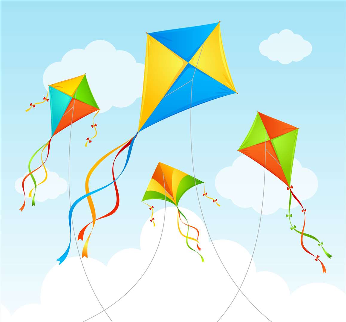 If it is raining or there is no wind on the day, the kite fest will be postponed until the following Friday, July 22.
