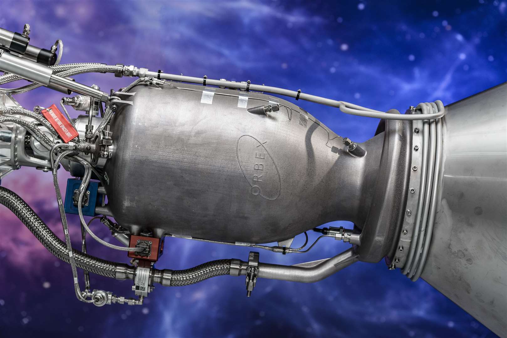 Orbex’s unique 3D printed rocket engine.