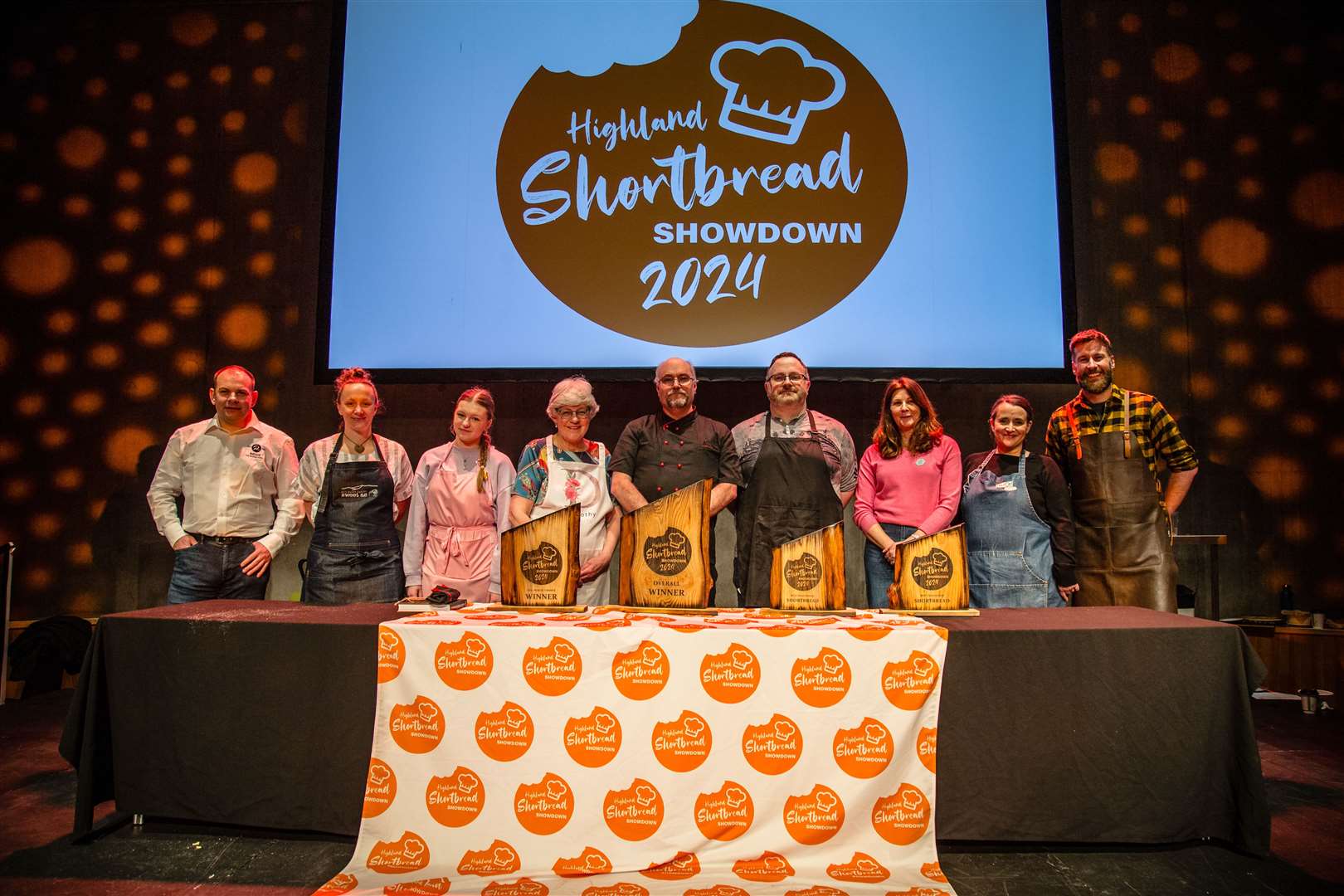 All the winners and judges. Photo: Craig Dutton
