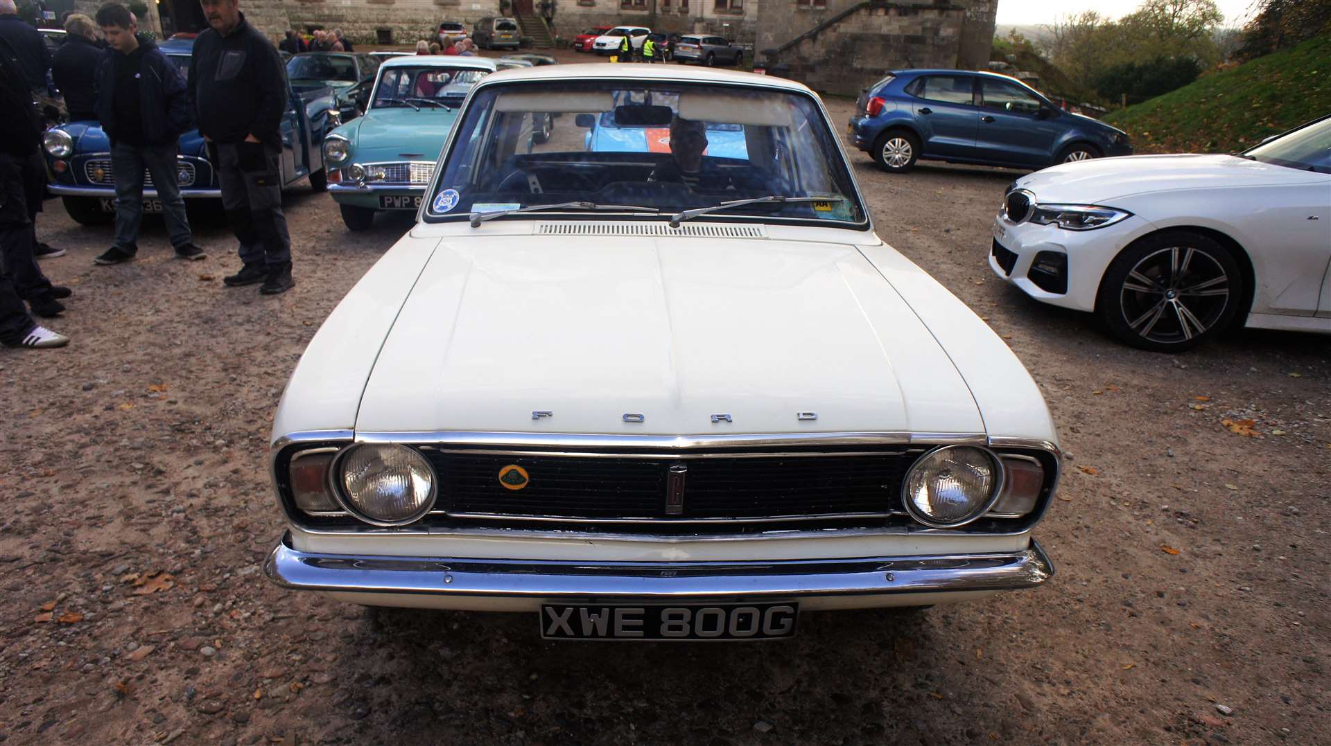 Ford Cortina classic at Dunrobin. Picture: DGS