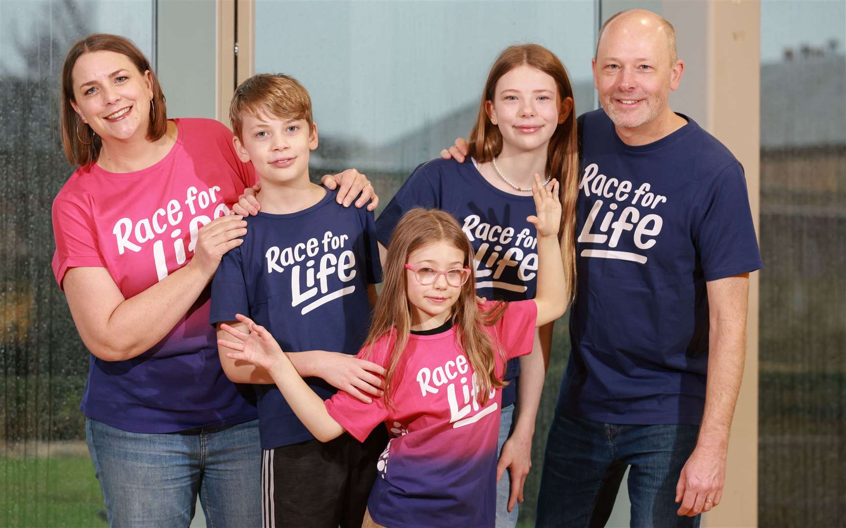 Dad of three professor Seth Coffelt is a Cancer Research UK funded scientist working hard to come up with new, life-saving treatments for the disease. Now Seth, his wife Amy and their three children, Nora, 13, Silas, 10, and Eden, 8, are urging people to sign up to Race for Life in 2024 to raise funds.