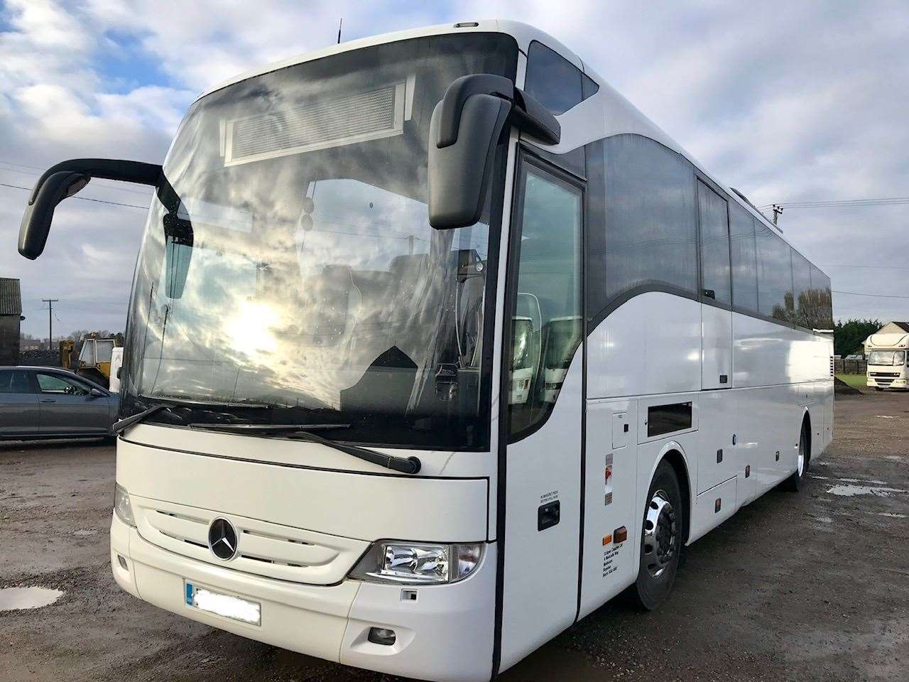 Aaron's of Wick will use a Mercedes Tourismo bus on the route