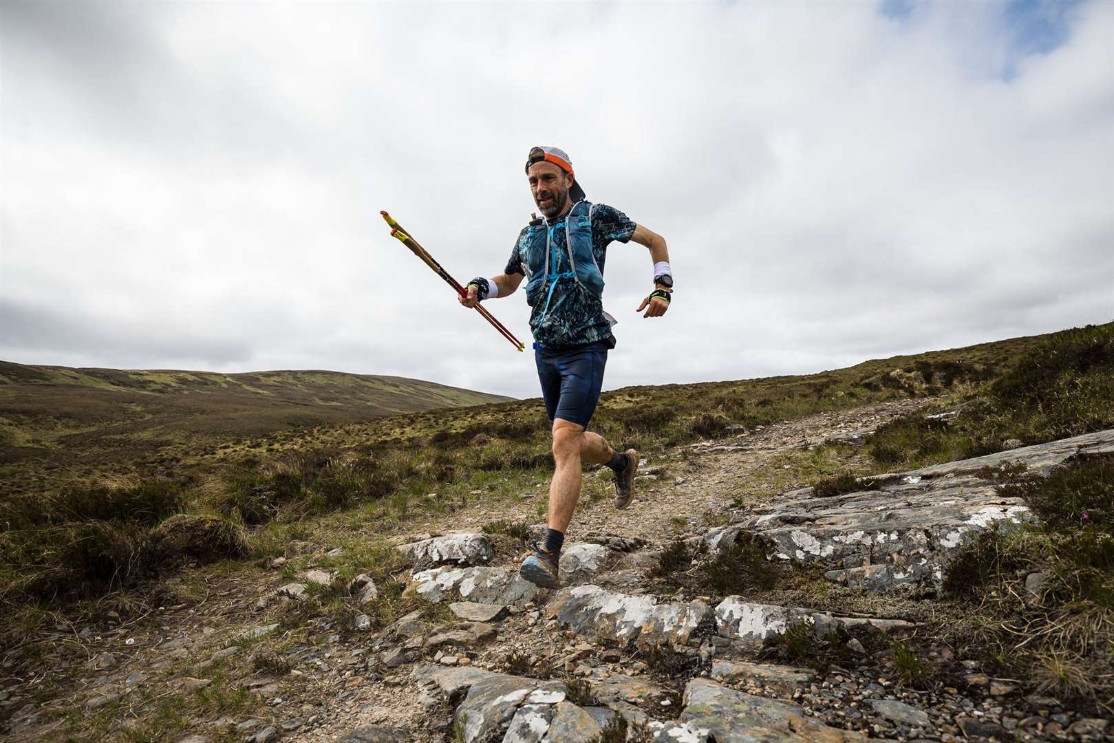 Fernando Alvarez is in second place after six days of the Cape Wrath Ultra 2023. Picture: ©Cape Wrath Ultra® | No Limits Photography
