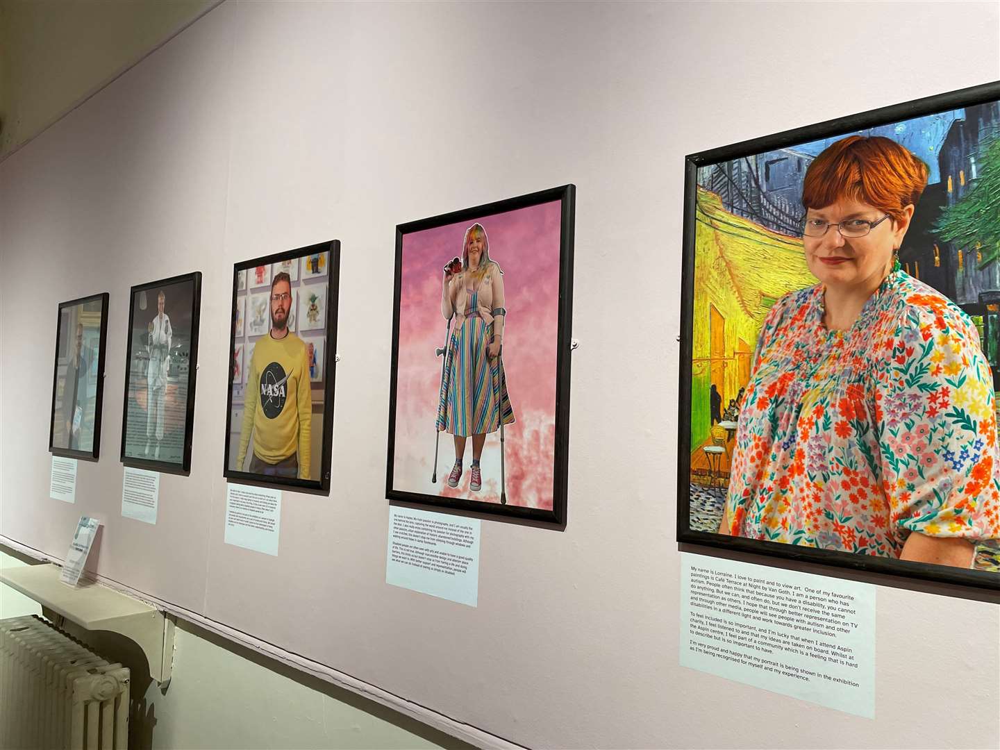 Members of the co-production group have their own stories showcased in the museum (PA)