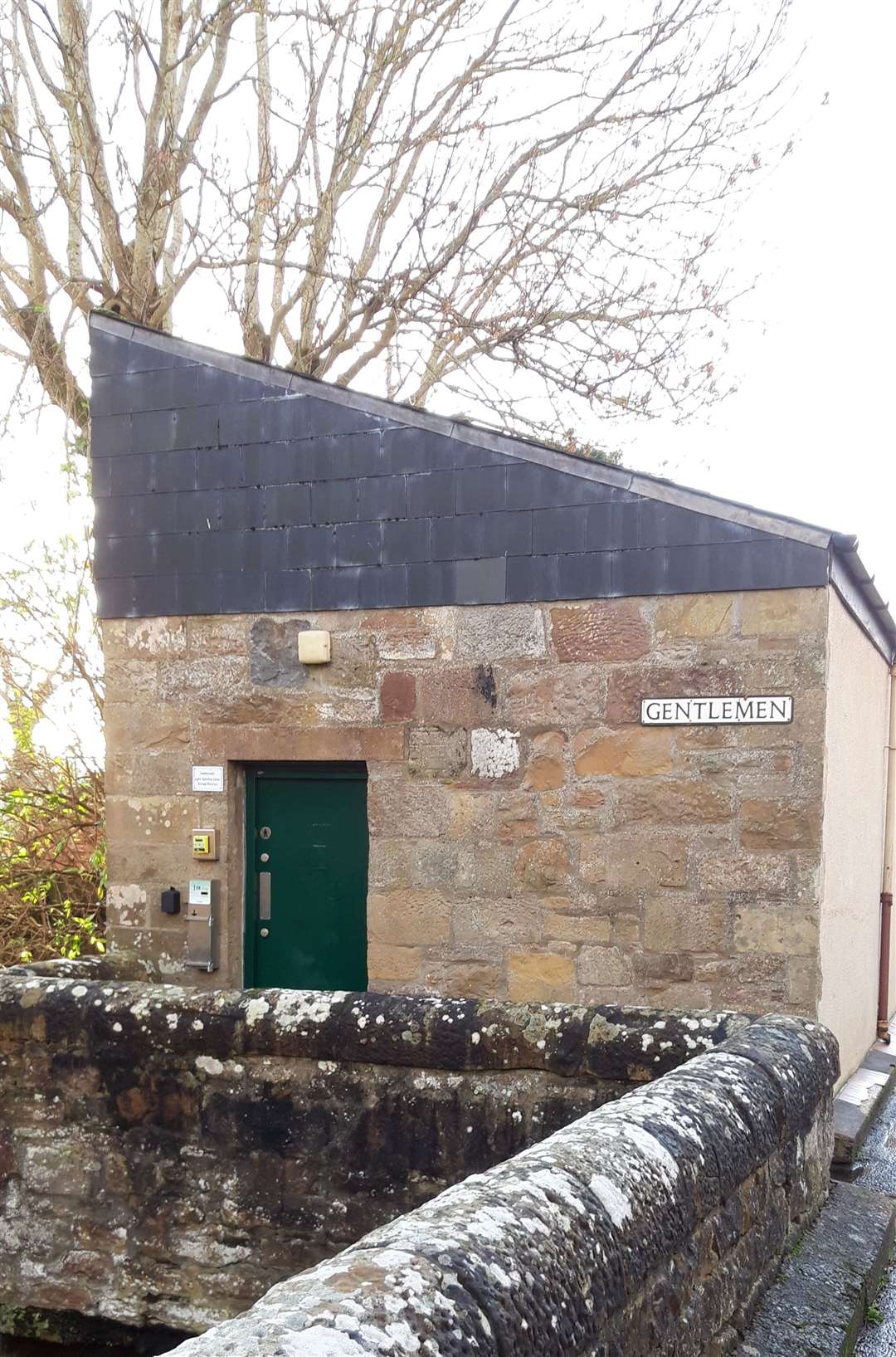 The public toilets at Dornoch have been substantially renovated.