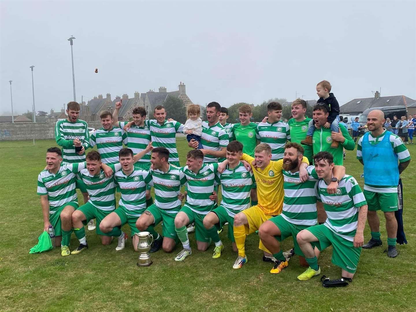 Helmsdale United are North West Sutherland League champions. Picture: Marina Macrae