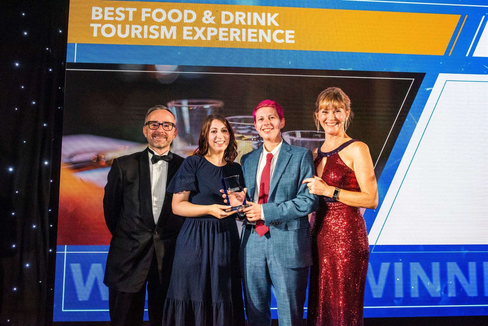 The winner of the 2022 food and drink tourism experience award, sponsored by Caledonian Sleeper, was Downright Gabbler, Beauly. Picture: Chris Watt Photography