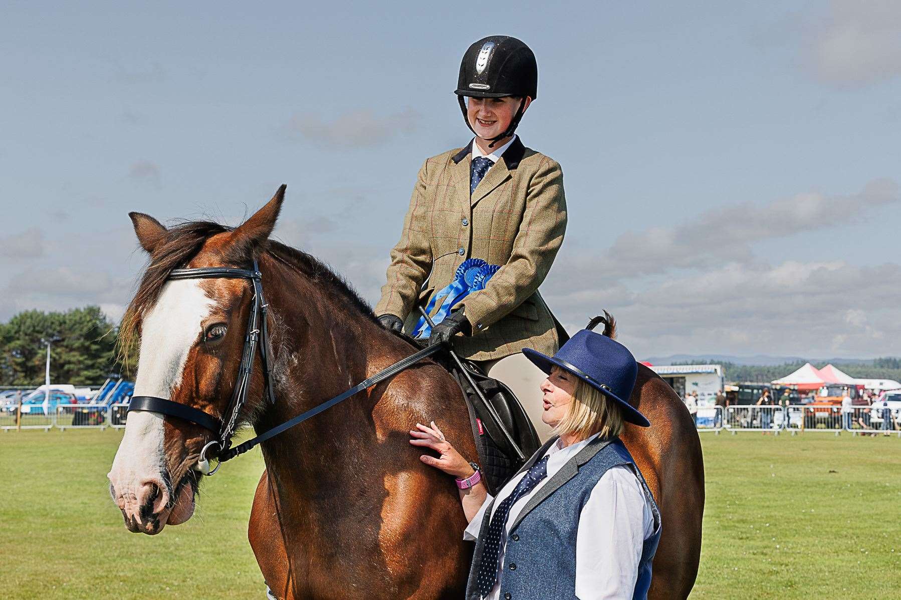 Clydesdale, Ridden: 149. Sandhill Maggie Anne with Abby Holiday (from Brora). Photo: East Sutherland Camera Club