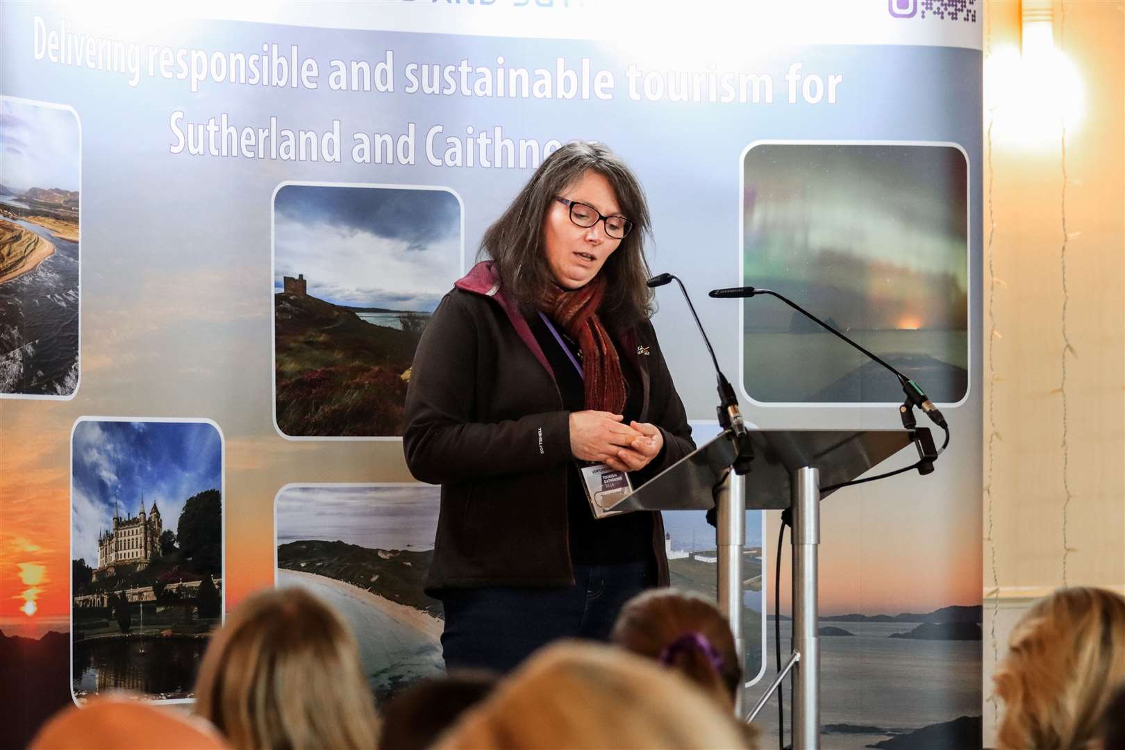 Fiona Saywell, geopark manager for the North West Highlands Geopark. Picture: Niamh Ross