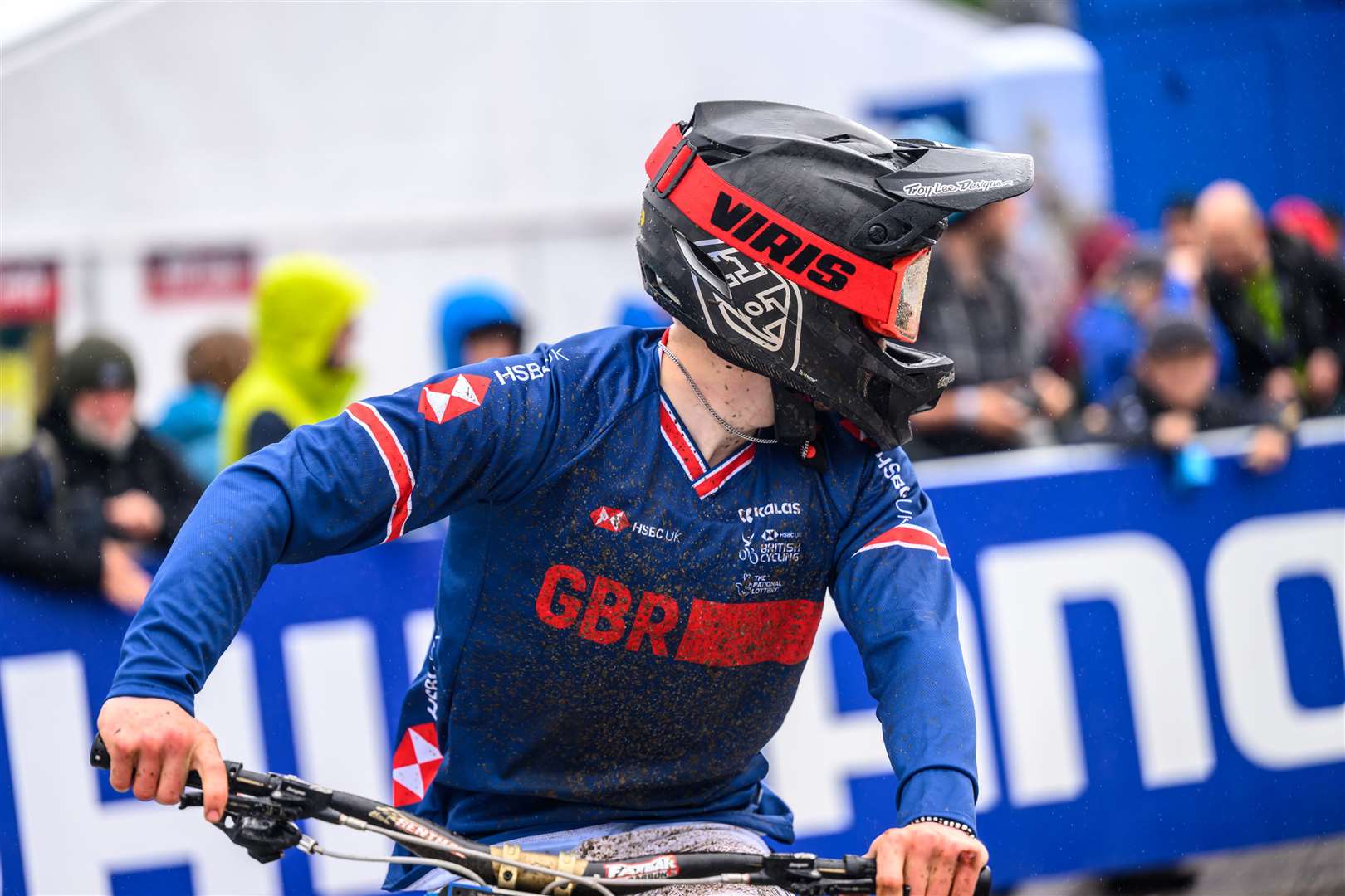 Lewis Duncan (16) from Brora competed in the UCI Downhill World Cup in Fort William on Saturday.