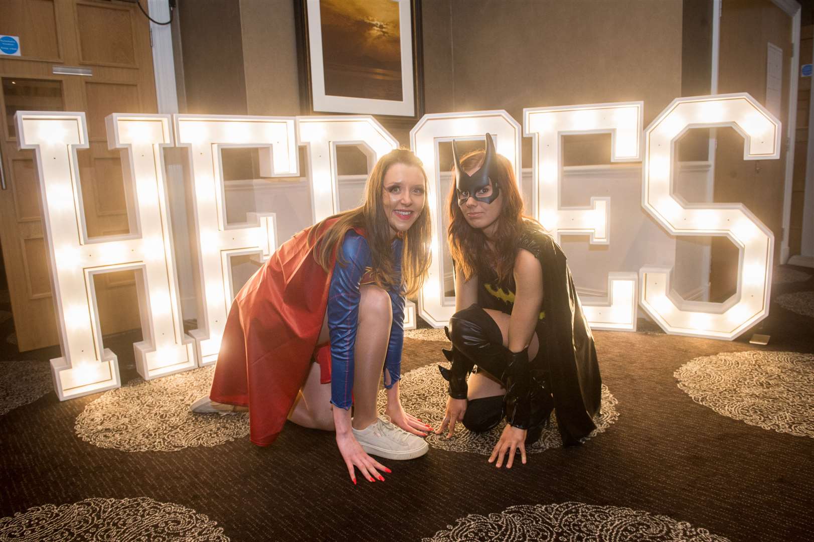 Your shortlisted nominees can be sure of a super Heroes welcome! Picture: Callum MacKay