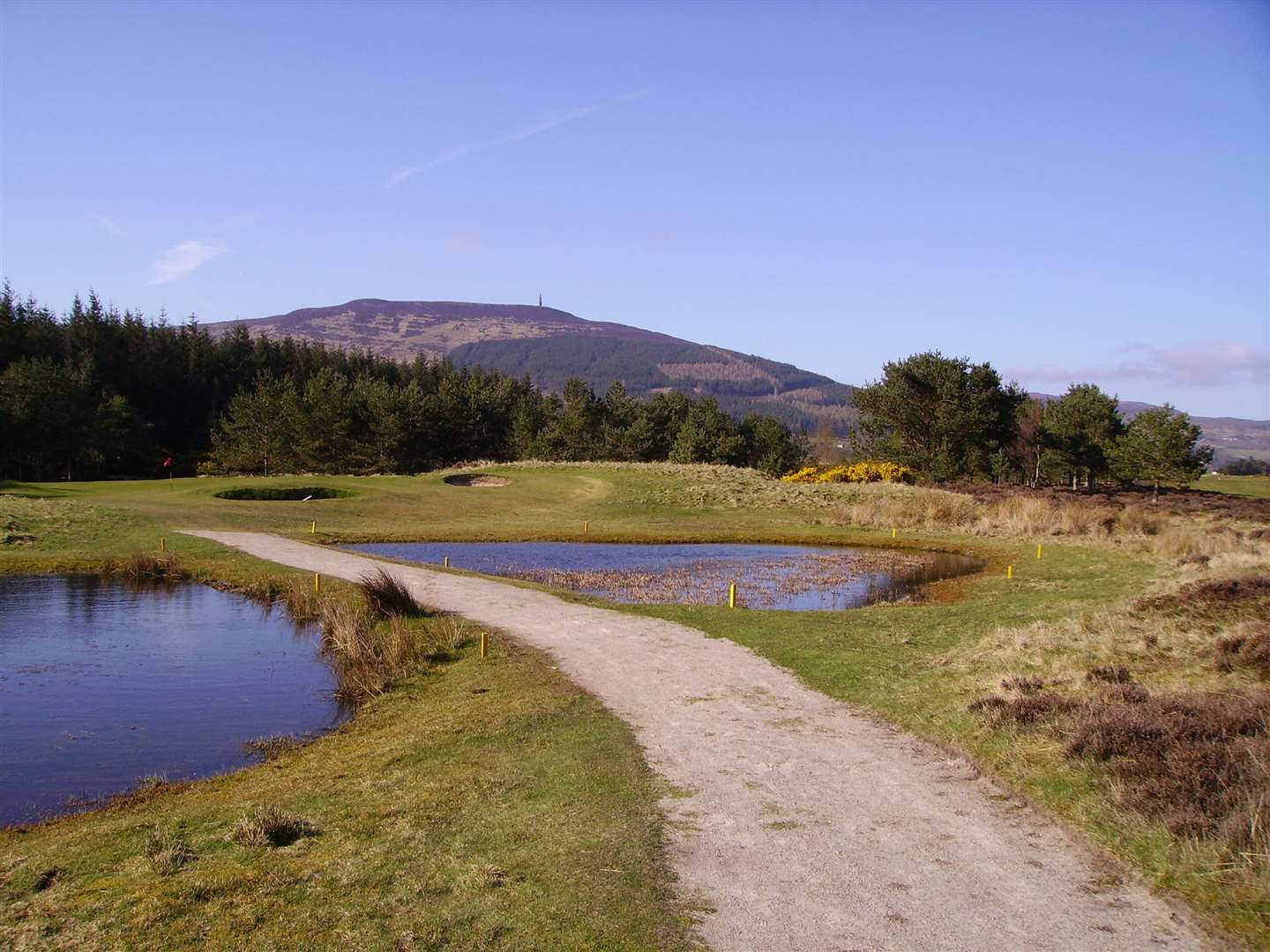 In total, over 3500 tonnes of debris was cleared from Golspie golf course.