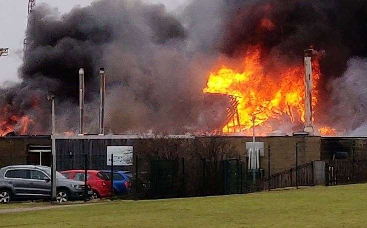 The first of two fires at Park Primary in Invergordon left premises gutted.