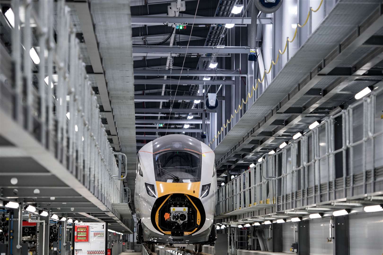 Hitachi, which also builds trains, offered to buy Thales’s rail infrastructure for 1.7 billion euro (£1.4 billion) last year (Hitachi/PA)