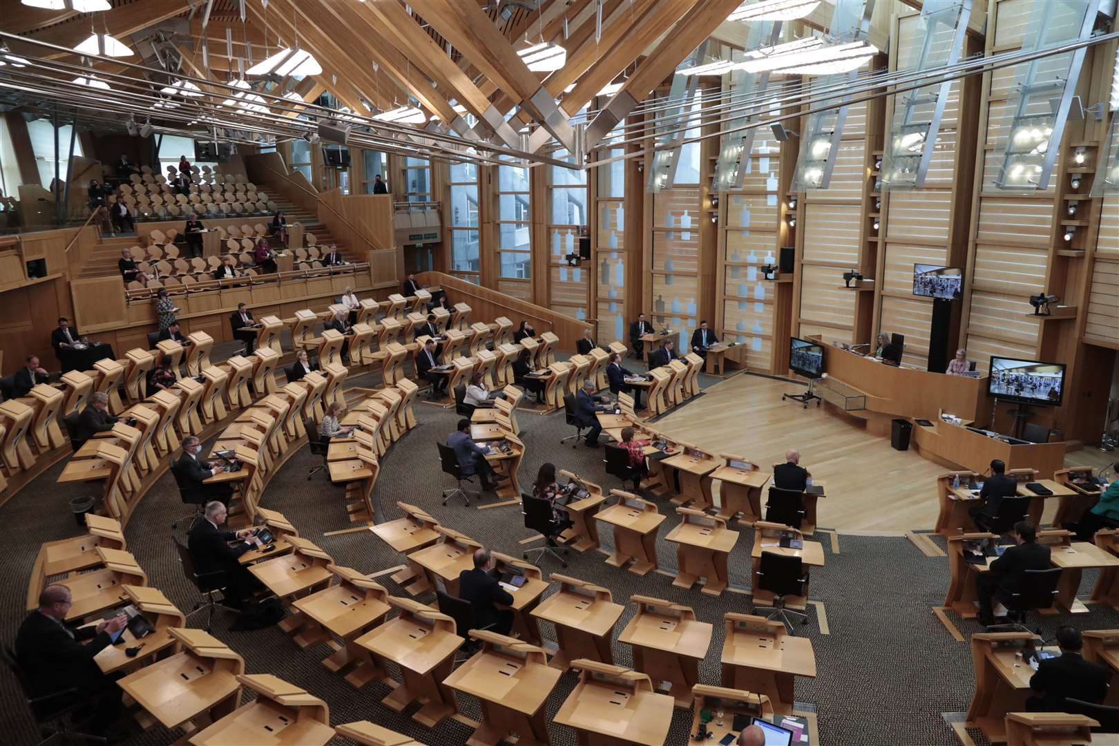 Holyrood will vote in a new First Minister for the first time in more than eight years. Pic - Andrew Cowan/Scottish Parliament.