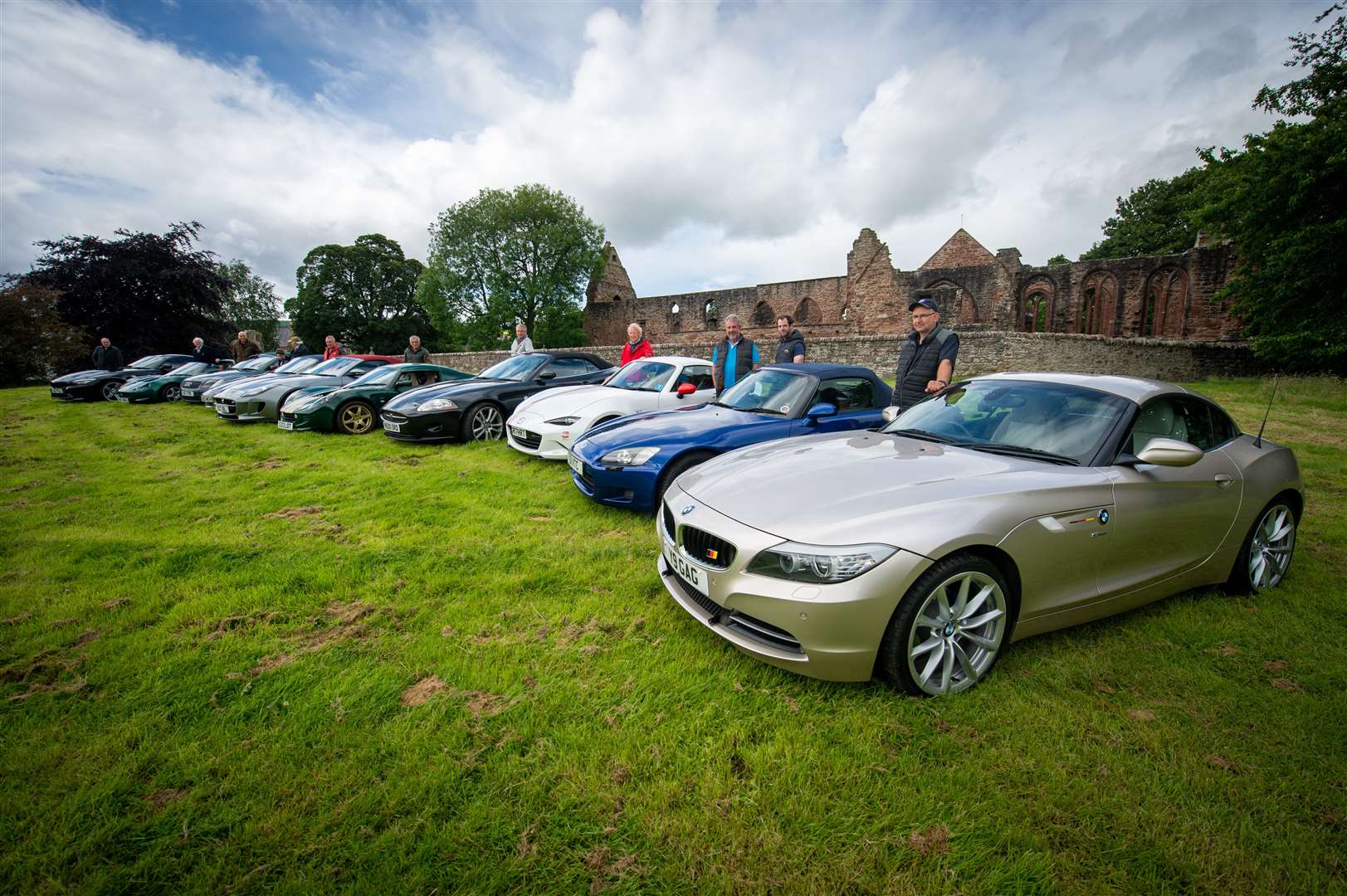 Members of Beauly Sports Car Club have an array of vehicles. Picture: Callum Mackay