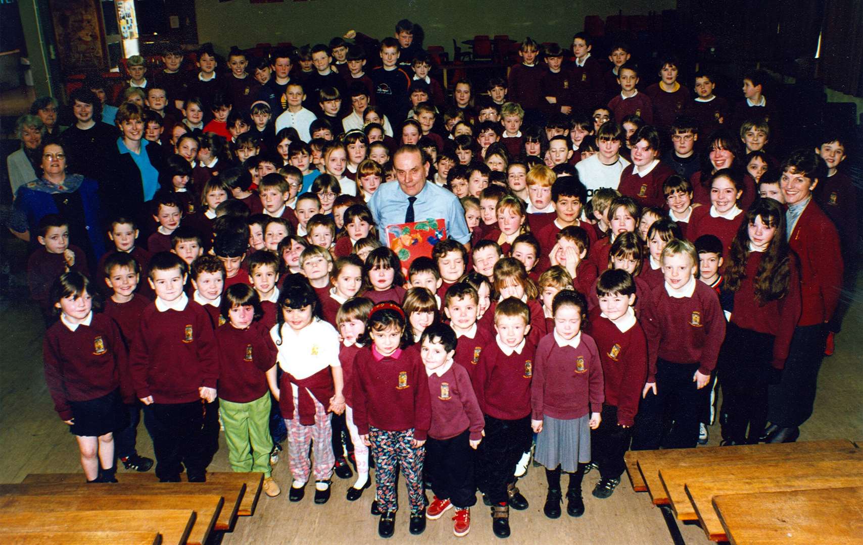 Retirement from Brora Primary 1998.
