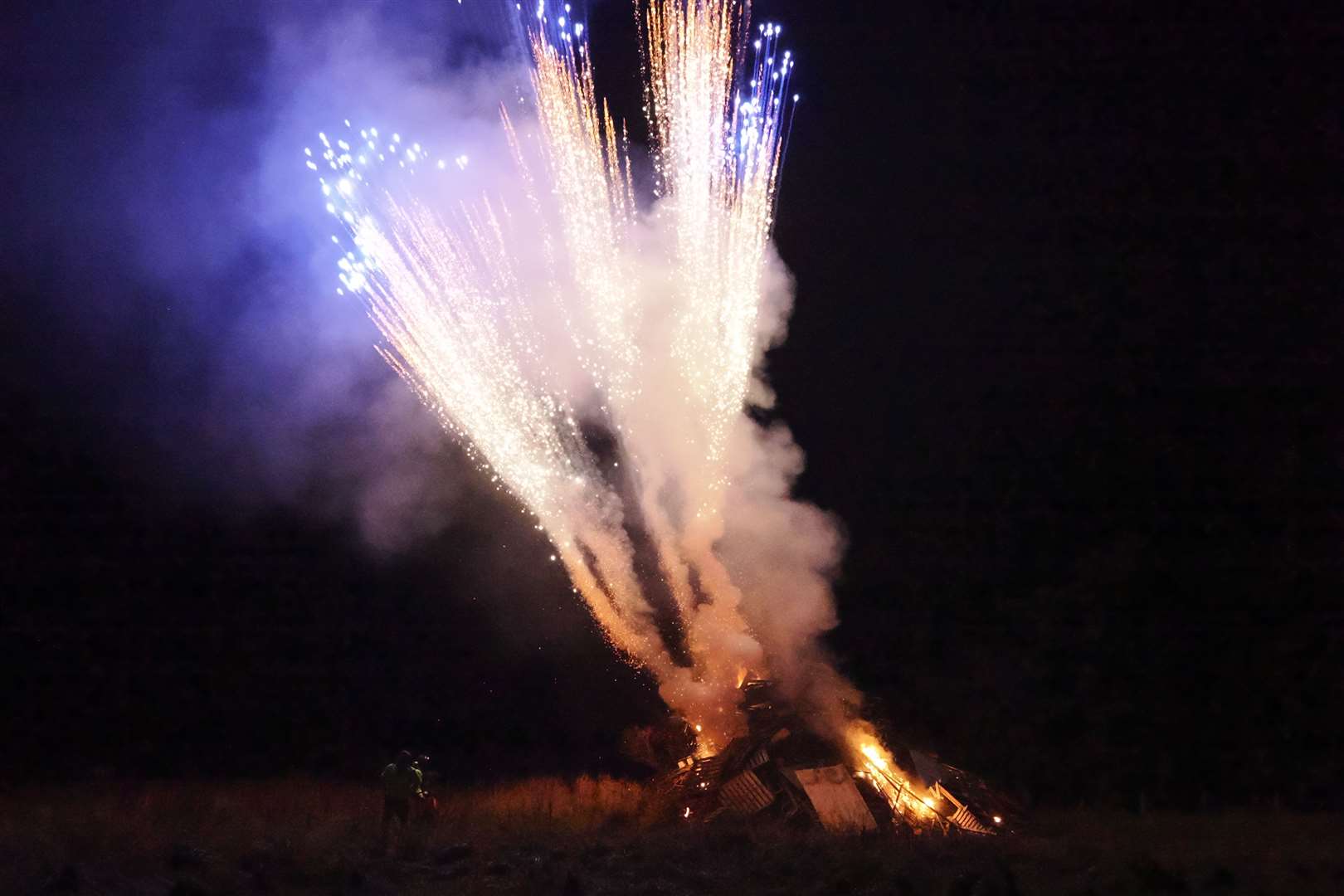 Around £1700 was raised towards next year's bonfire night. Photo: Peter Wild
