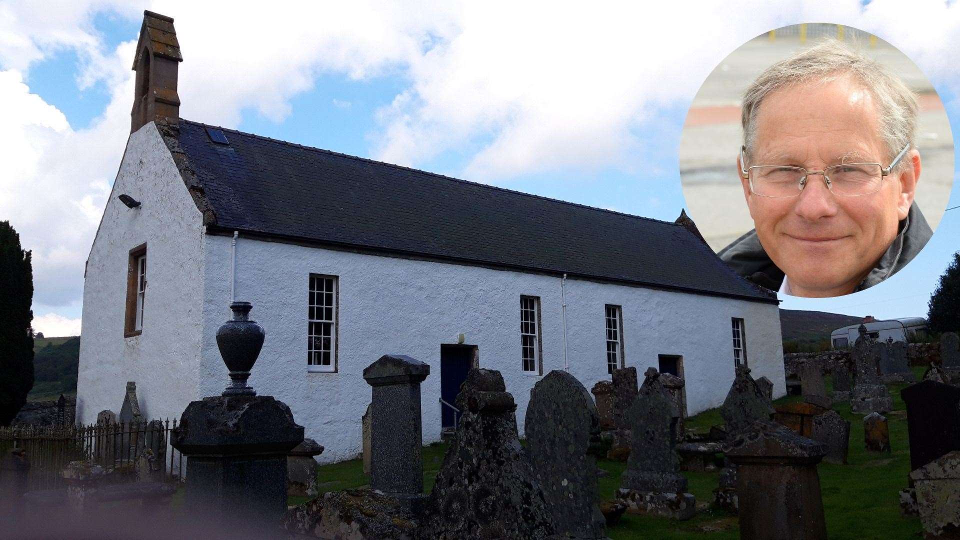 Frank Roach, inset, is setting up an SCIO to progress the community purchase of St Callan's.