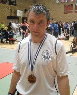 Luke won a third place trophy which enabled him to qualify for the ISKA world championships in Holland at the end of October.