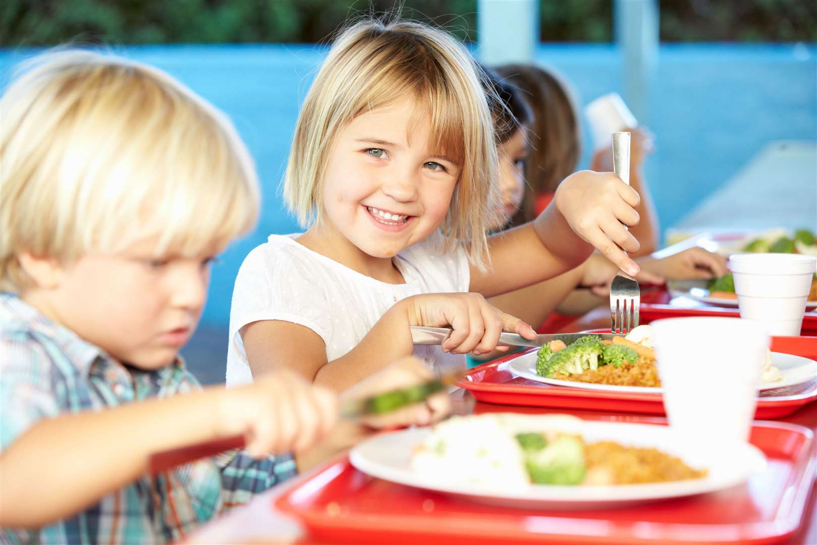 Meals will be free for eligible children.