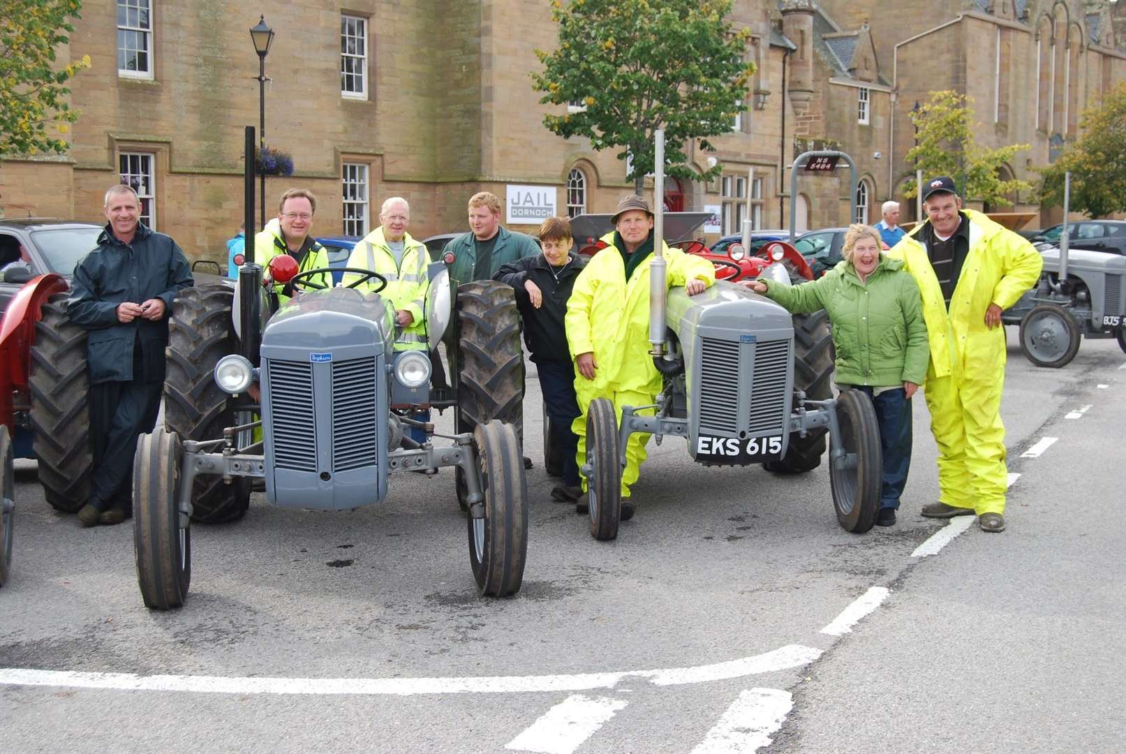 The fundraising tractor run starts from Dornoch Square at 10am tomorrow.