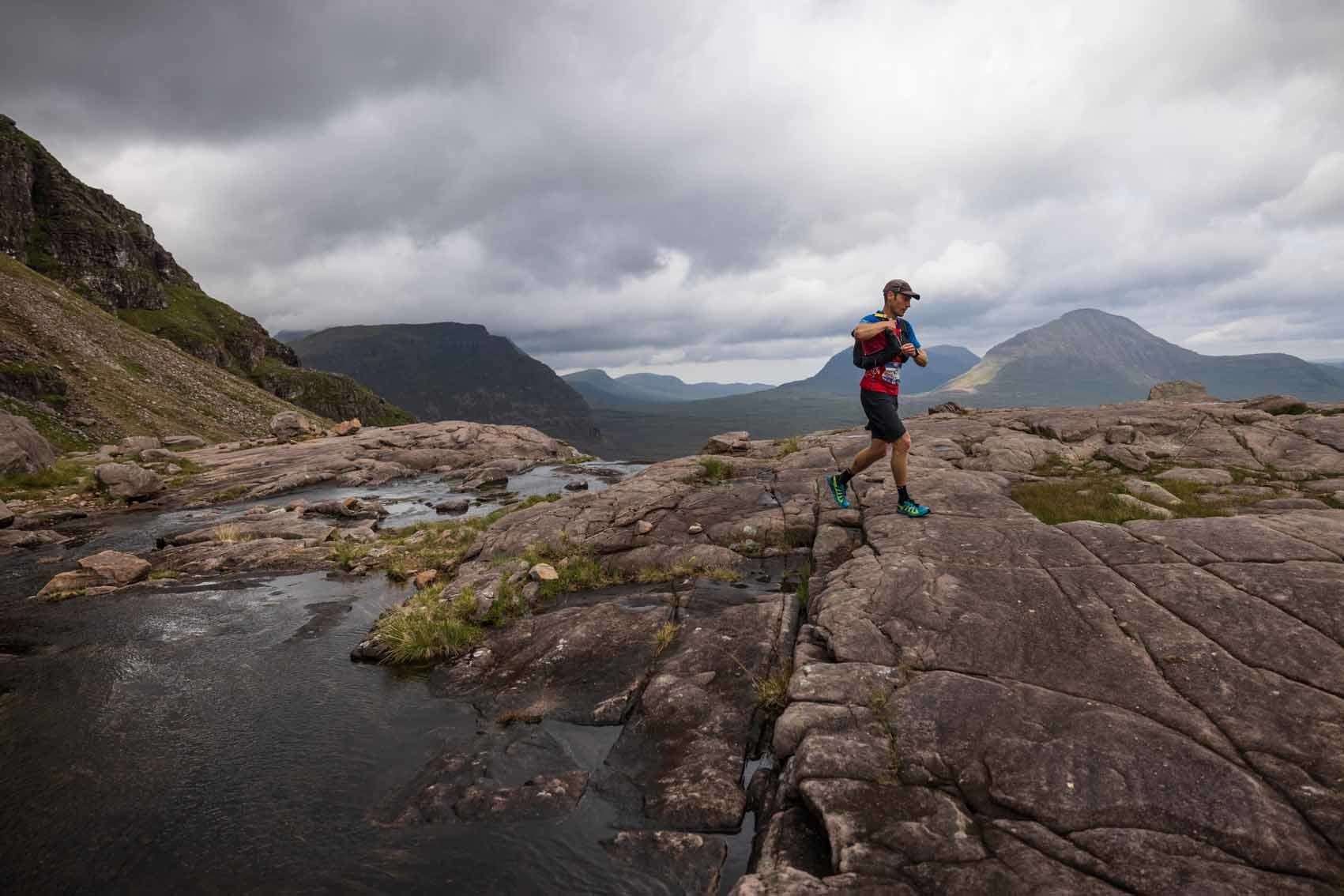 Ian Stewart, the winner of the event in 2021. Picture: Cape Wrath Ultra/ No Limits Photography