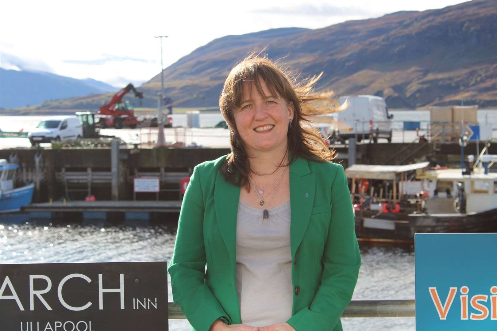 MSP Maree Todd made the call for Highland businesses to bid for a slice of the Scotland Loves Local £1 million fund.
