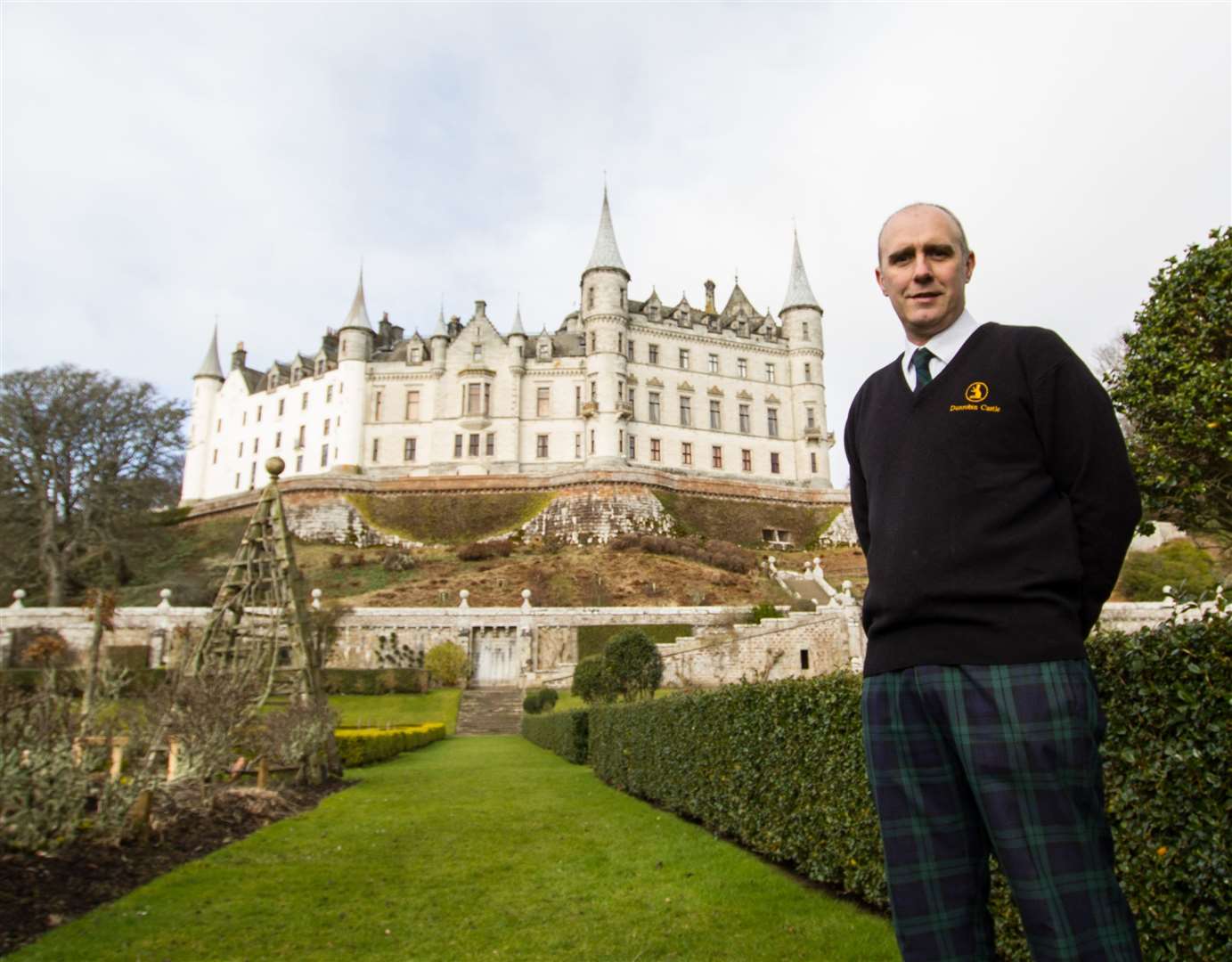 Scott Morrison, managing director at Dunrobin Castle, has reported record visitor numbers for April.