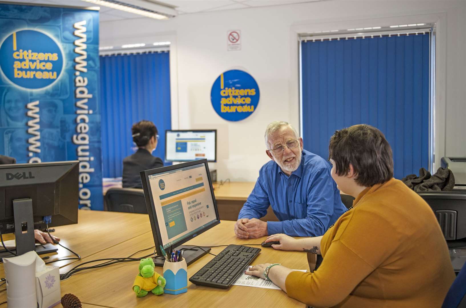 Citizens Advice staff are on hand to provide advice to anyone unsure of their rights.