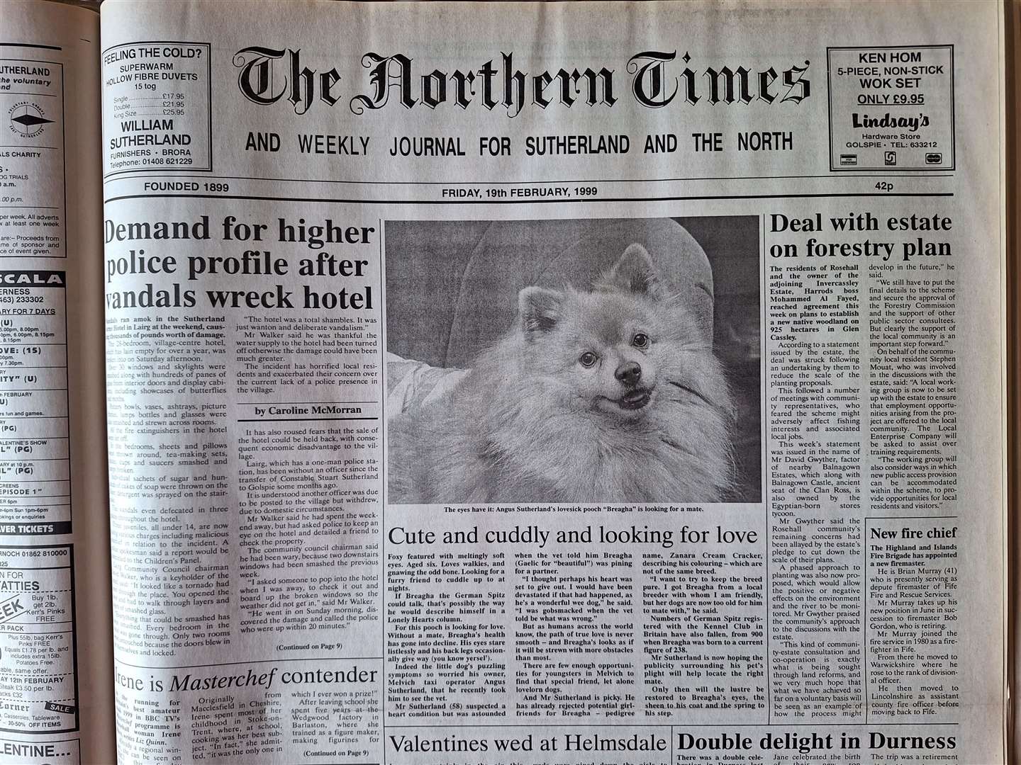 The edition of February 19, 1999.