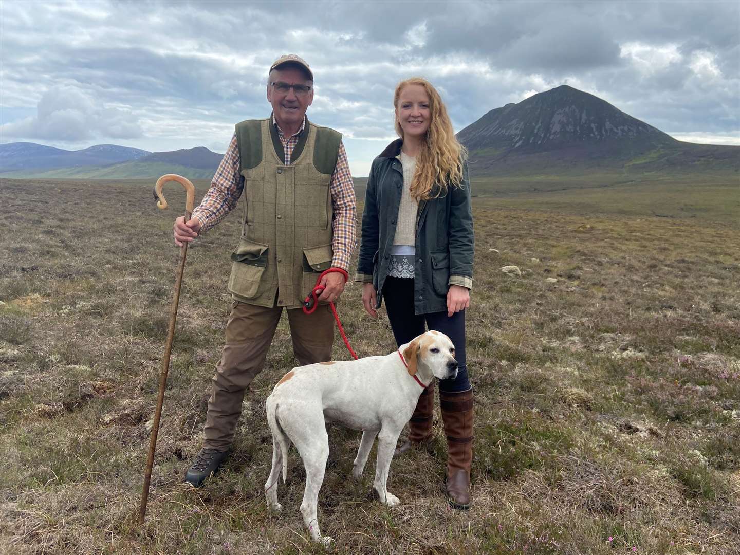 Landward presenter Rosie Morton meets retired gamekeeper Richard MacNicol and his English Pointer, Pinot, on the Braemore Estate in Caithness.