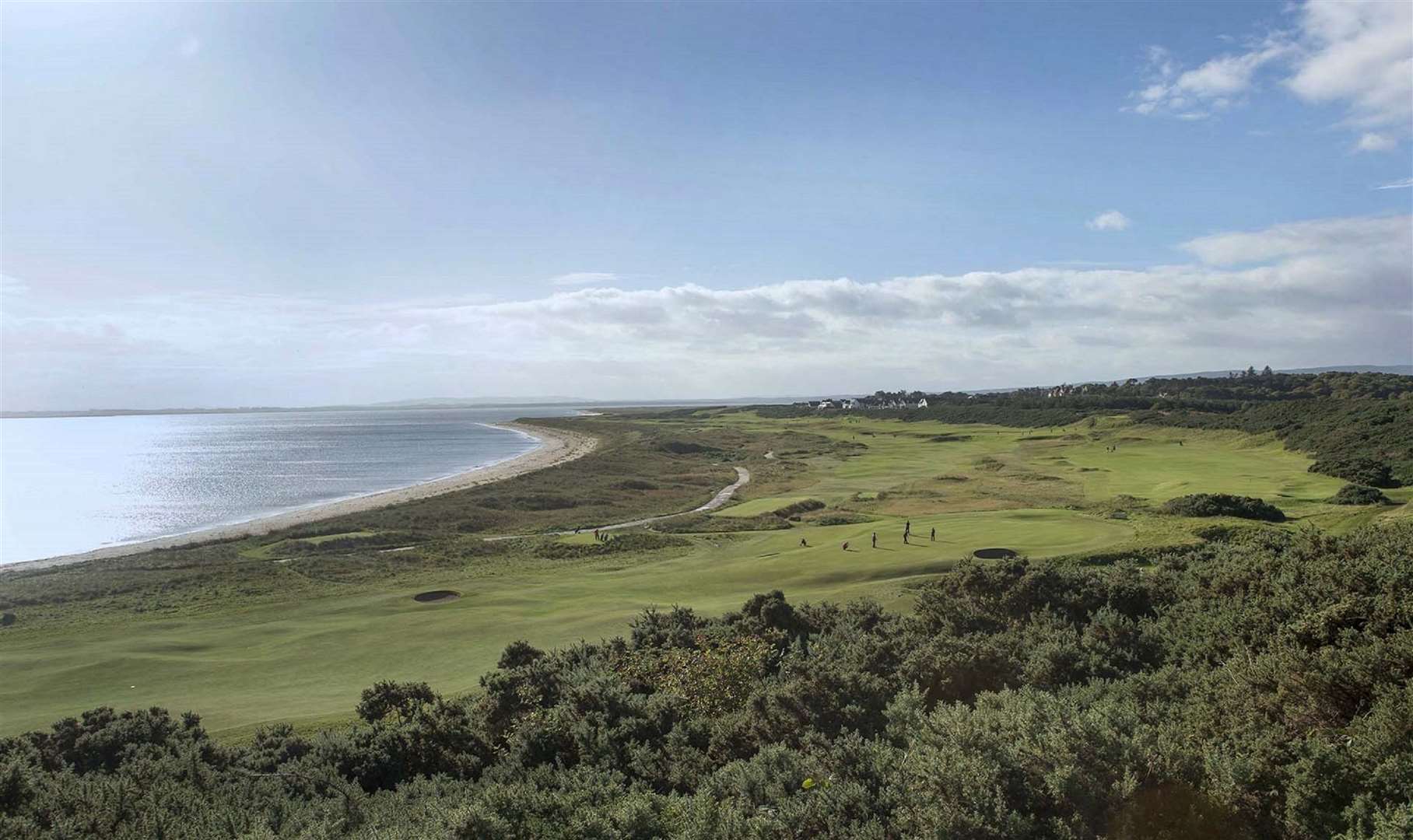 Royal Dornoch Golf course.