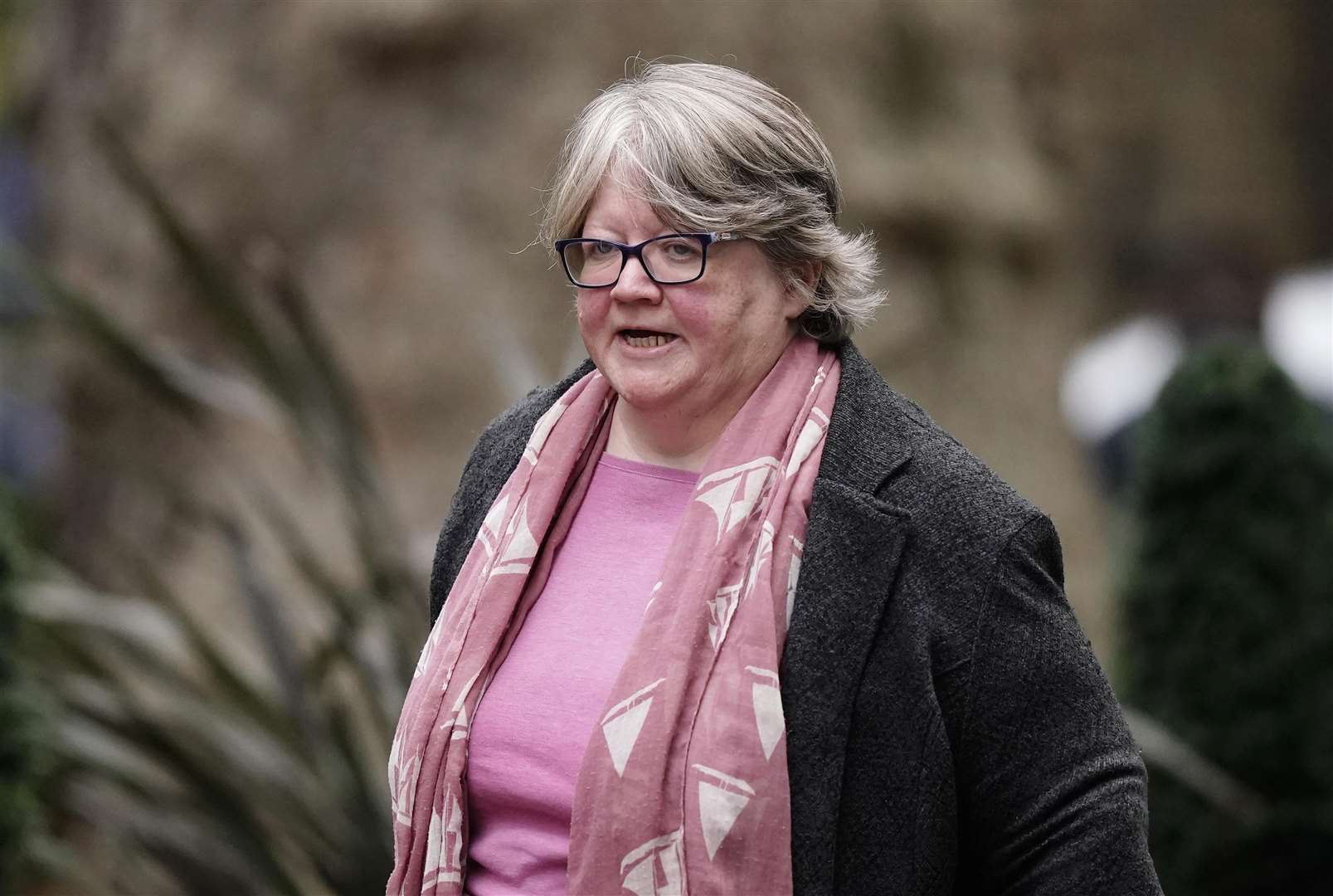 Work and Pensions Secretary Therese Coffey was praised by Boris Johnson (Aaron Chown/PA)