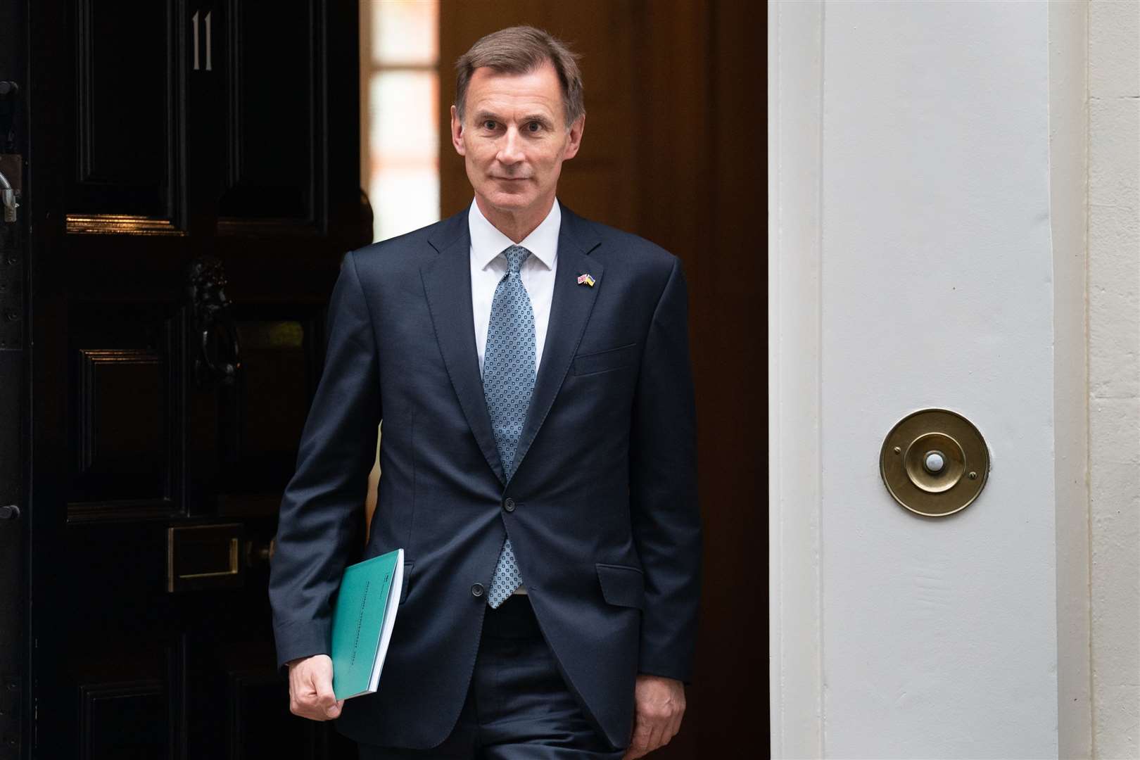 Chancellor Jeremy Hunt said halving inflation was ‘going to be more challenging than we thought’ (Stefan Rousseau/PA)