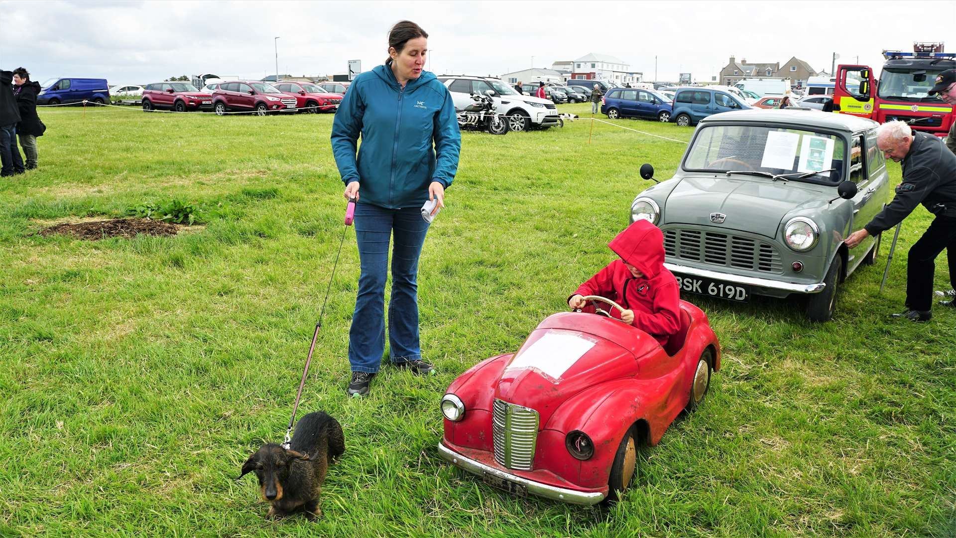 Austin J40 Pedal Car that was a hit with young children. Picture: DGS