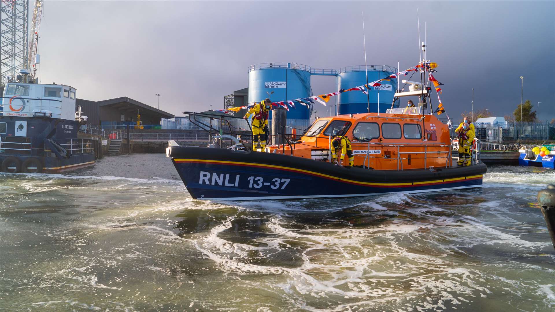 The Invergordon lifeboat. Picture: RNLI/Michael MacDonald.