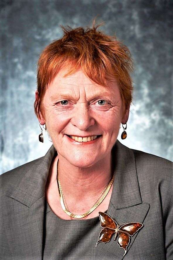 Council leader Margaret Davidson.